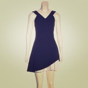 Victoria Beckham Silk & Wool-blend Minidress